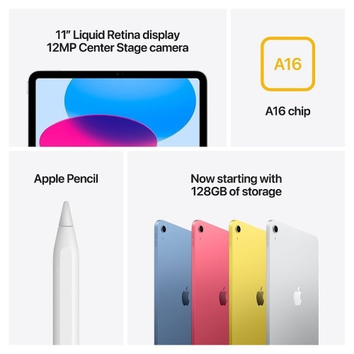 TABLET PC APPLE IPAD 11" (2025) (MD3Y4TY/A) WIFI 128GB SILVER